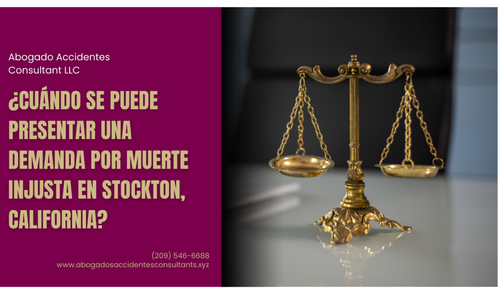 Abogado de lesiones personales autos accidente Stockton